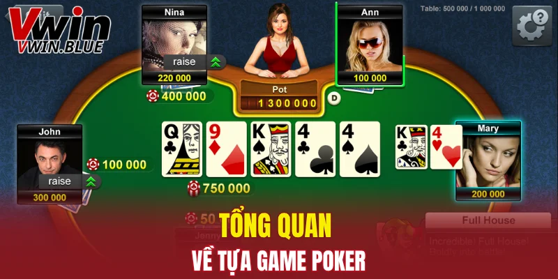 Baccarat Online - Kinh Nghiệm Giúp Bạn Làm Chủ Ván Bài 5 Tổng quan về tựa game poker